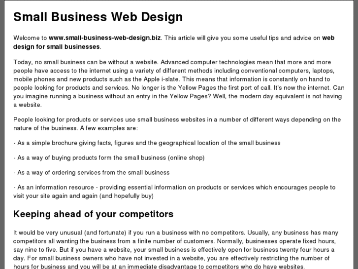 www.small-business-web-design.biz