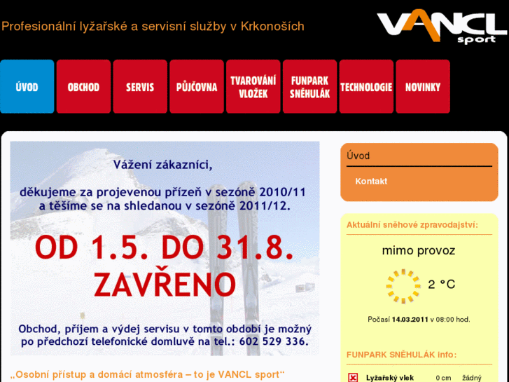 www.vanclsport.cz