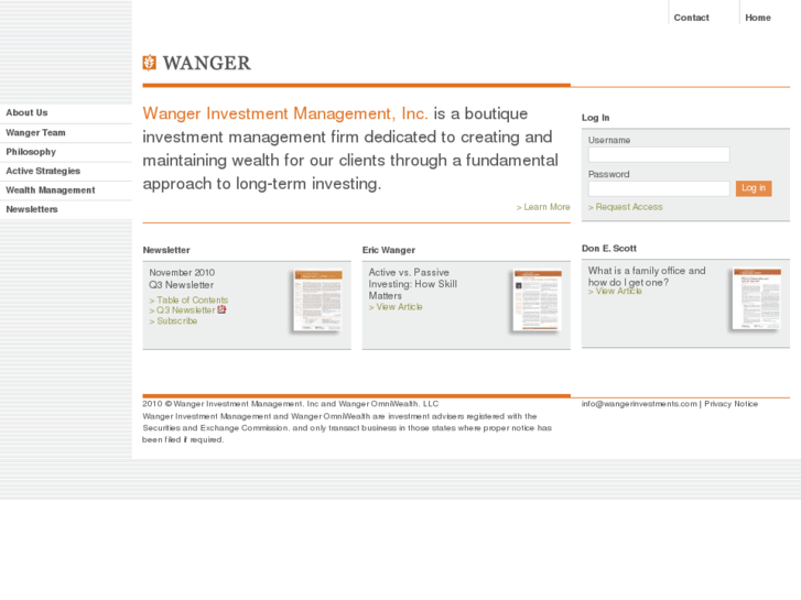 www.wangerfund.com