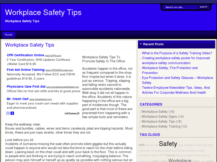 www.workplacesafetytips.org