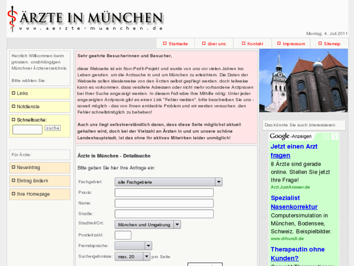 www.aerzte-muenchen.de