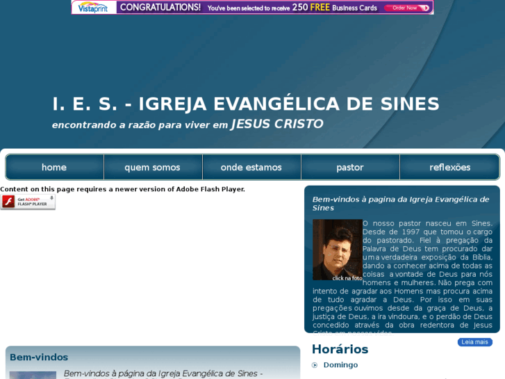 www.igrejaevangelicadesines.com