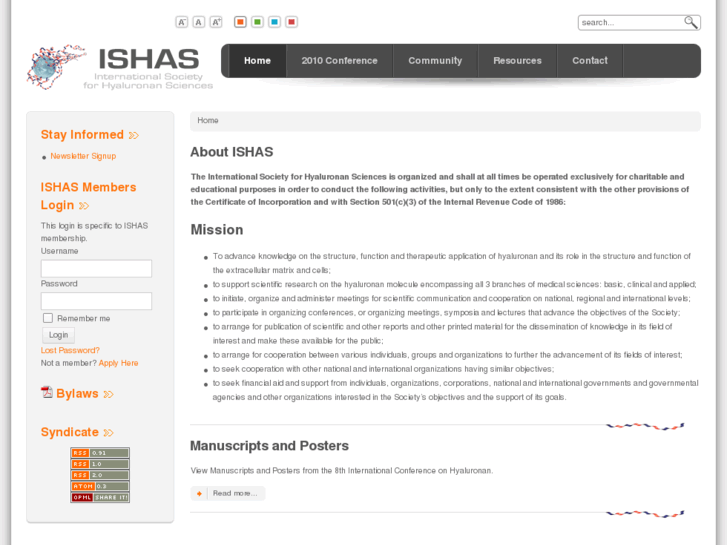 www.ishas.org