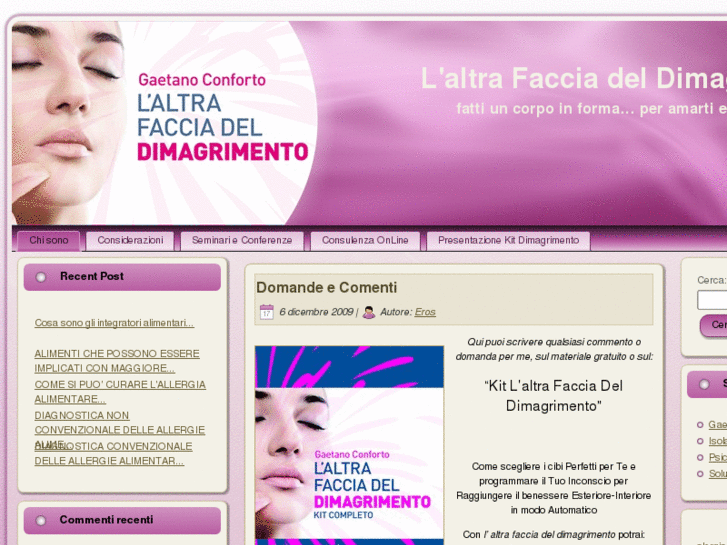 www.laltrafacciadeldimagrimento.com