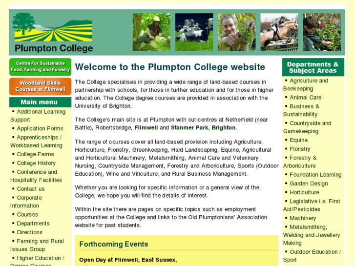 www.plumpton.ac.uk