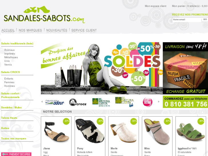 www.sandales-sabots.com