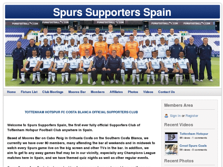 www.spurssupportersspain.com