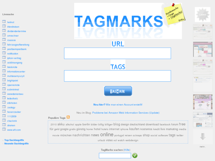 www.tagmarks.de