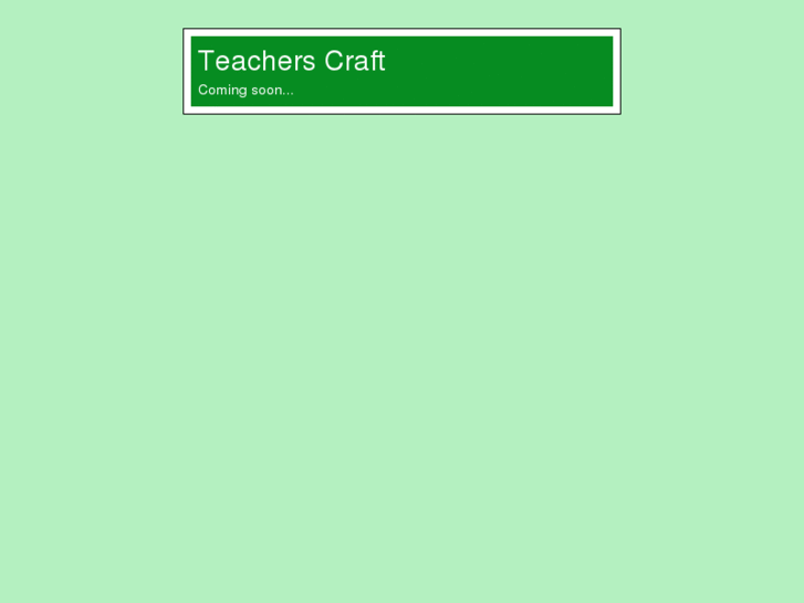 www.teacherscraft.com