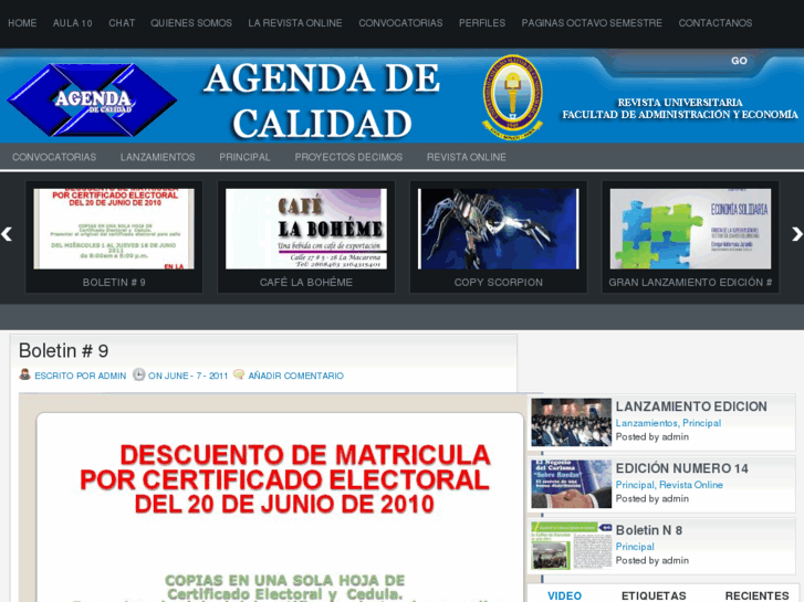 www.agendadecalidad.org