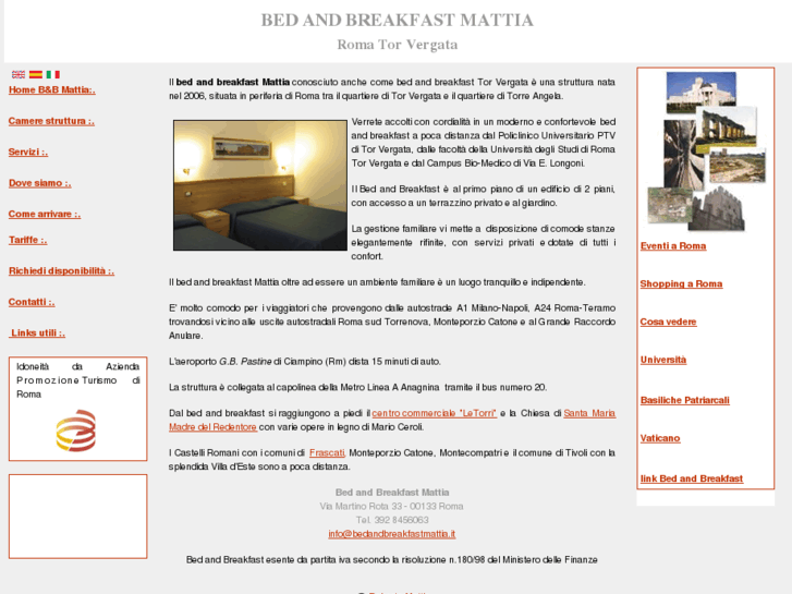 www.bedandbreakfastmattia.it