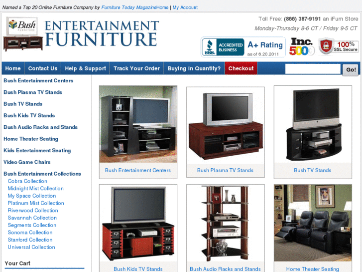 www.bush-entertainment-furniture.com