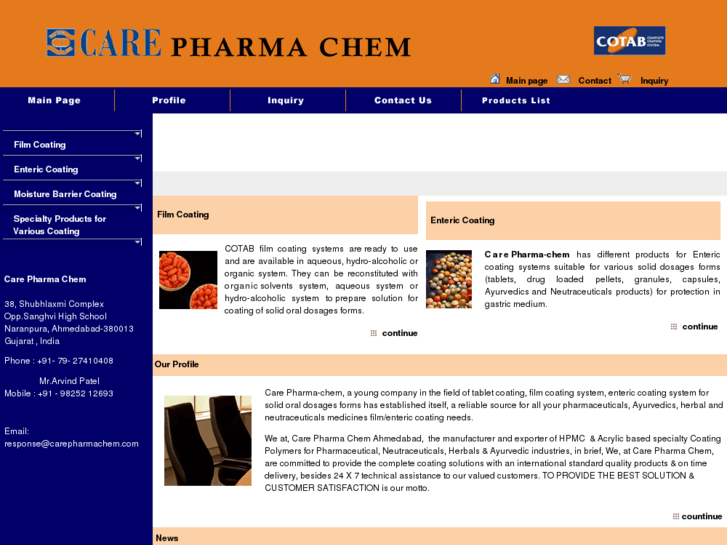 www.carepharmachem.com