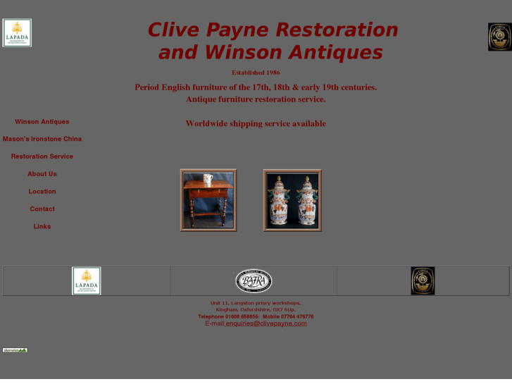 www.clivepayne.com