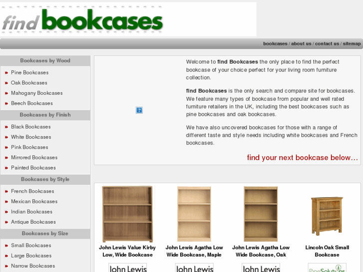 www.findbookcases.co.uk