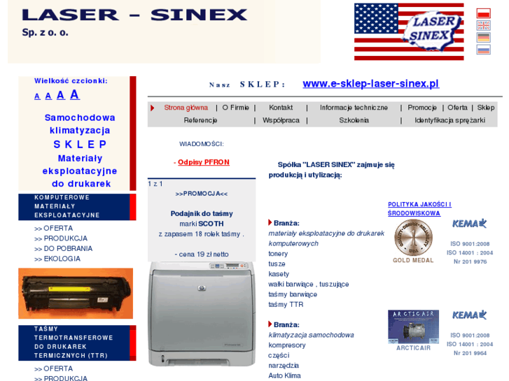 www.laser-sinex.pl