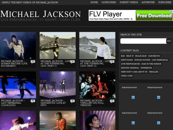 www.michaeljacksonvids.net