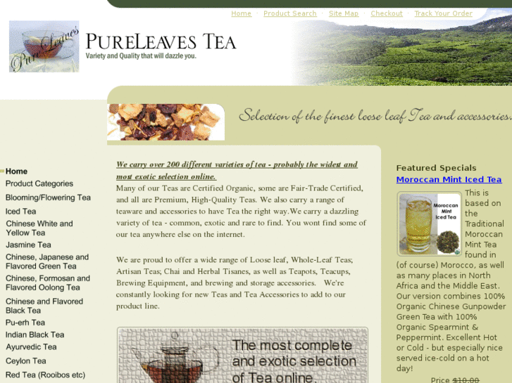 www.pureleavestea.com