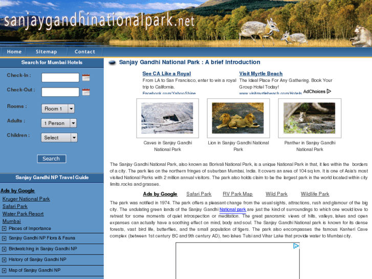 www.sanjaygandhinationalpark.net