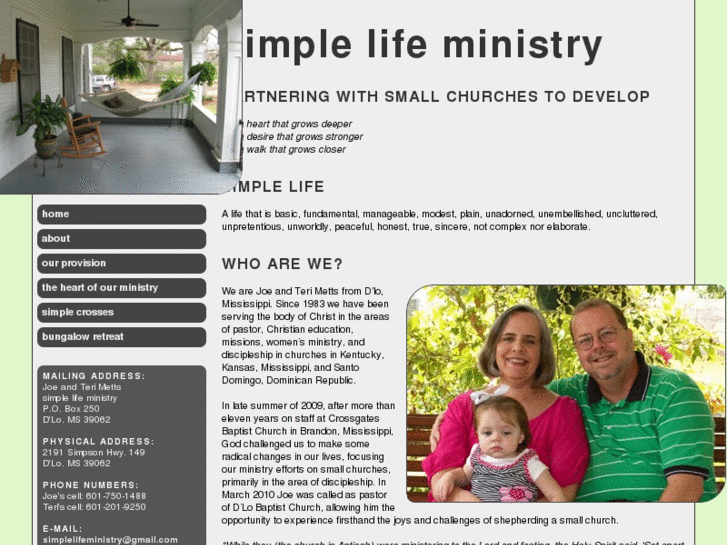 www.simplelifeministry.com