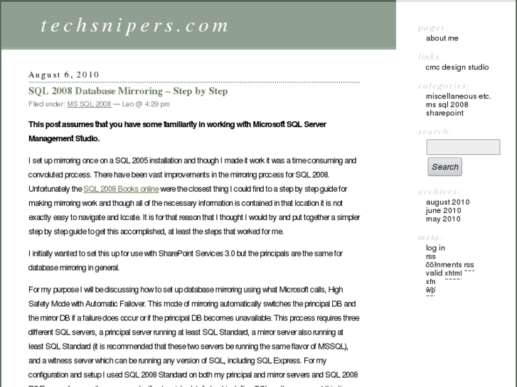 www.techsnipers.net