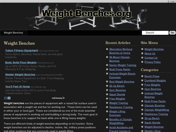 www.weight-benches.org