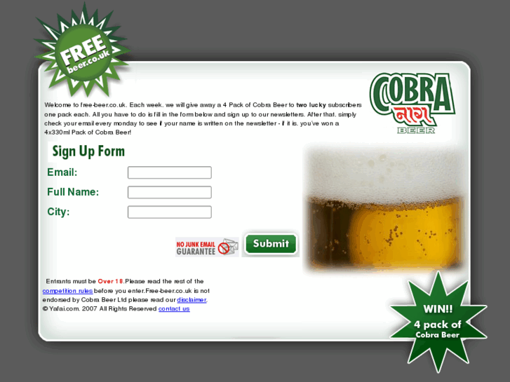 www.free-beer.co.uk