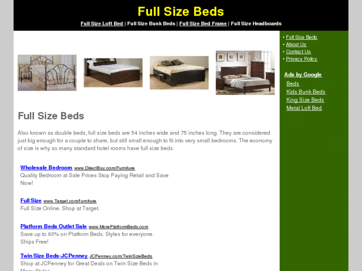 www.fullsizebeds.org