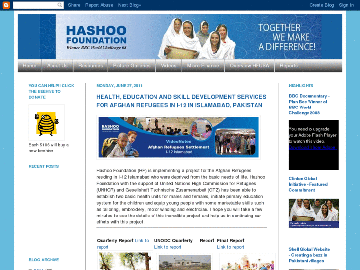 www.hashoofoundationusablog.com