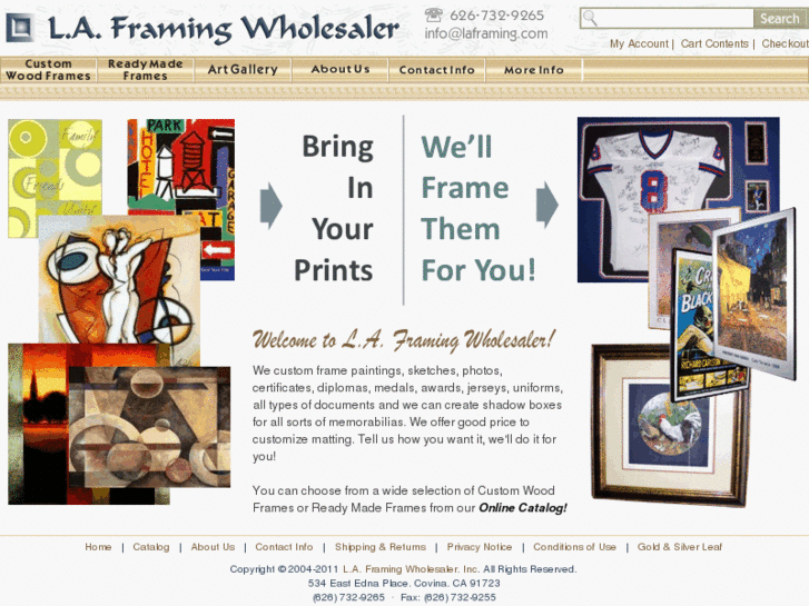 www.laframing.com