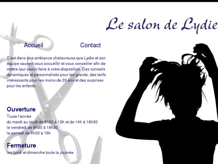 www.lesalondelydie-coiffure.com