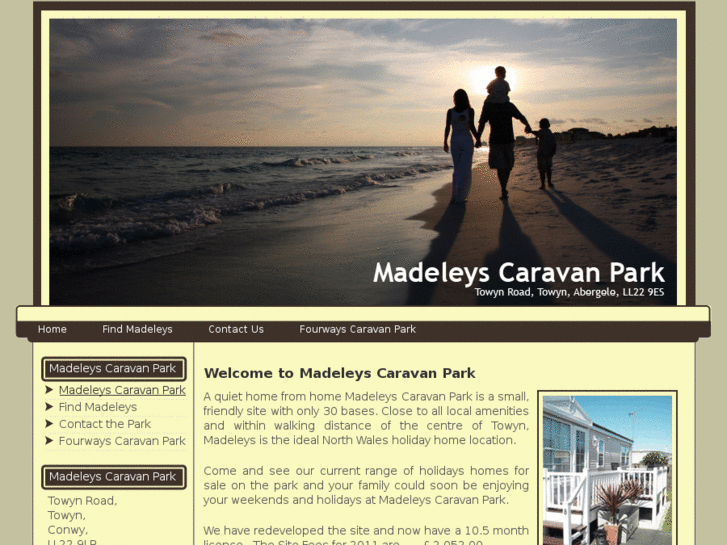 www.madeleyscaravanpark.com