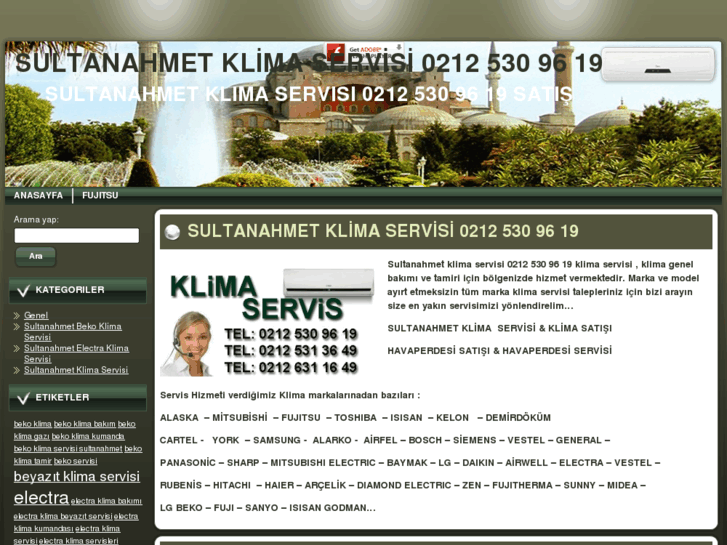 www.sultanahmetklimaservisi.com