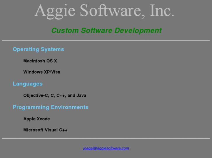 www.aggiesoftware.com