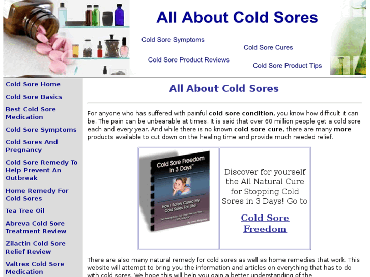 www.allaboutcoldsores.com