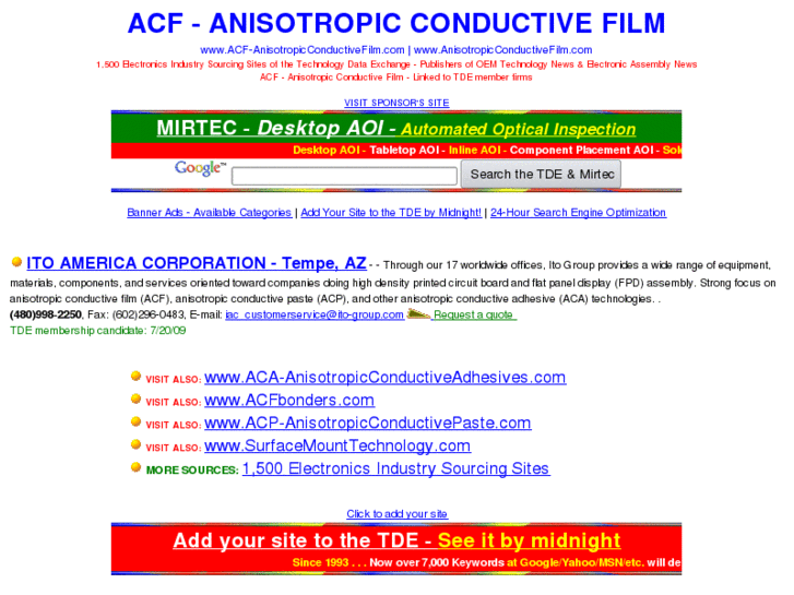 www.anisotropicconductivefilm.com