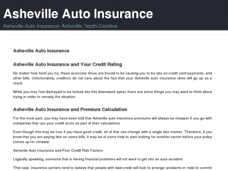 www.ashevilleautoinsurance.net