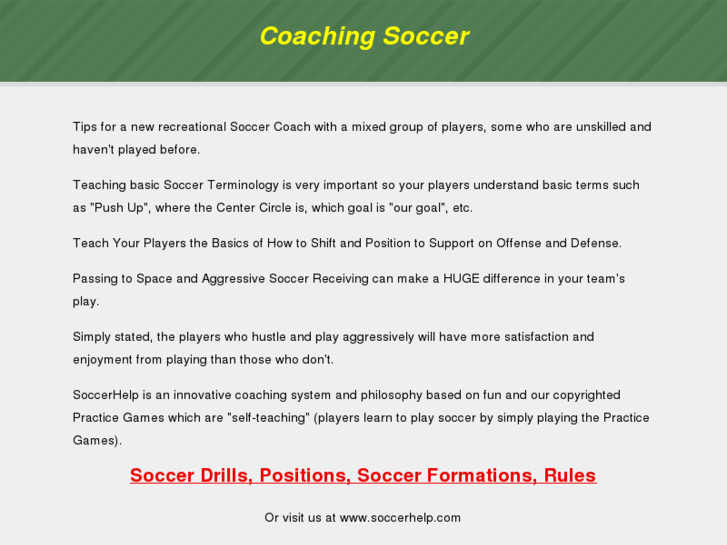 www.coachingsoccer1.com