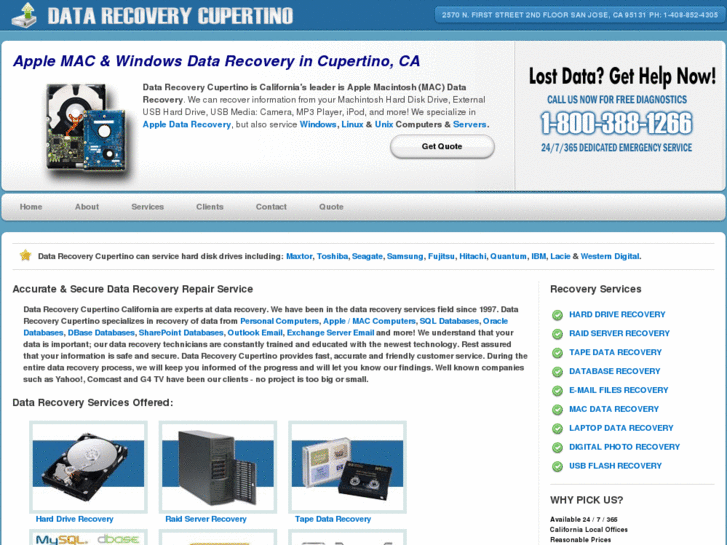 www.datarecovery-cupertino.com