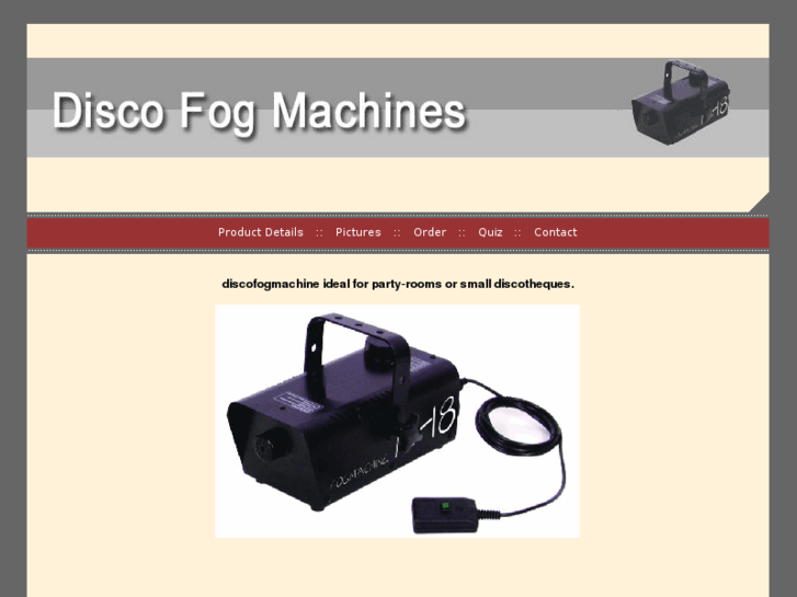 www.discofogmachine.com