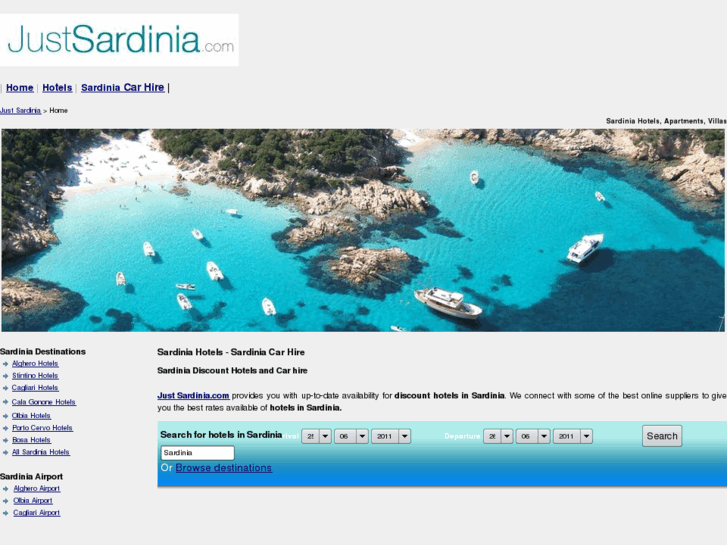 www.justsardinia.com