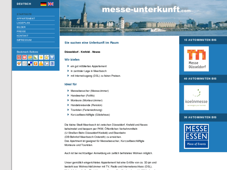 www.messe-unterkunft.com