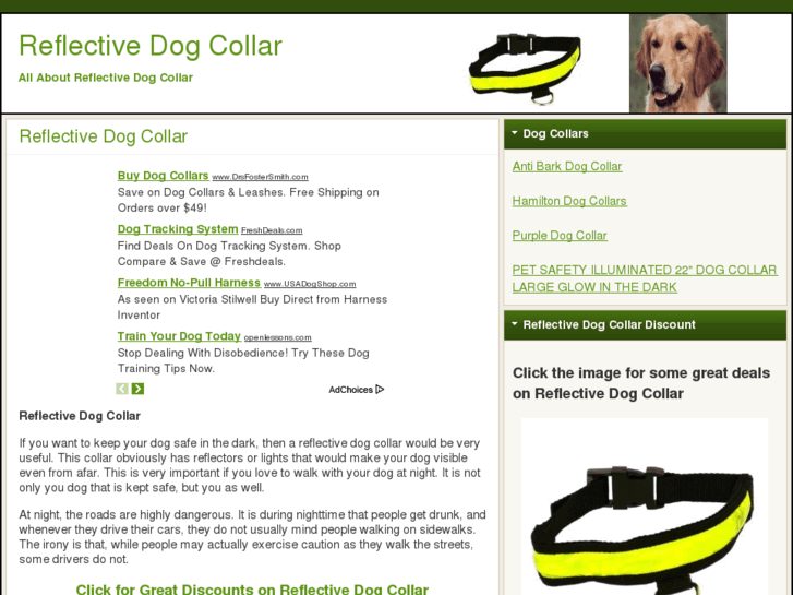 www.reflectivedogcollardeal.com