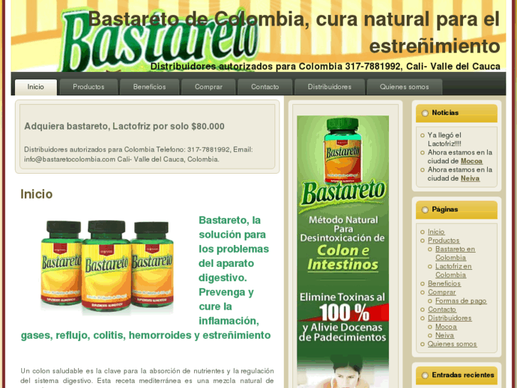 www.bastaretocolombia.com