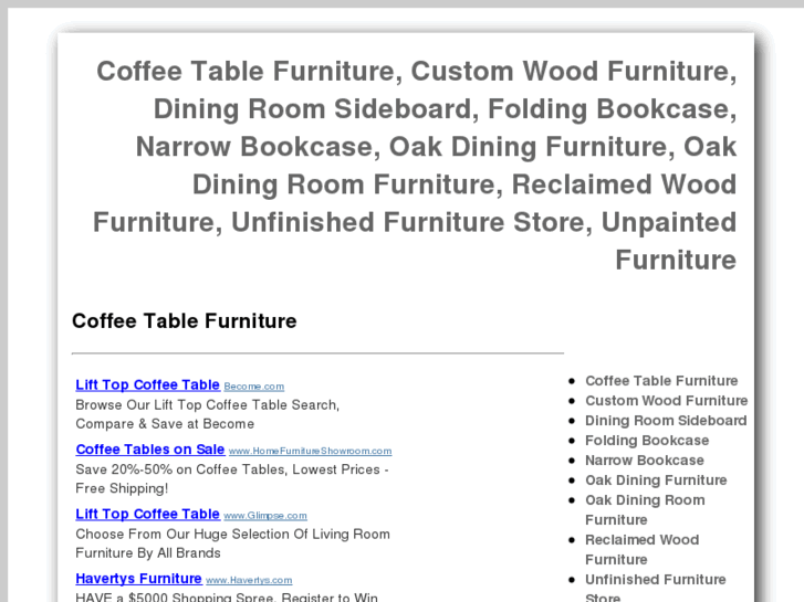 www.coffeetablefurnitures.com