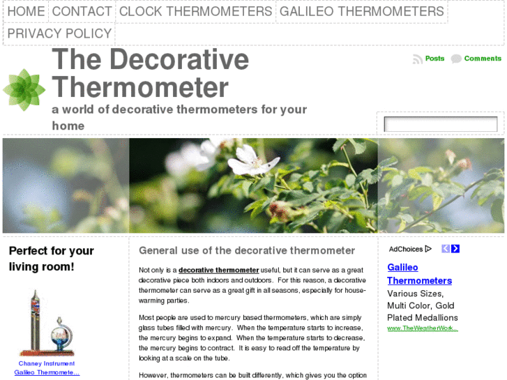 www.decorativethermometer.net