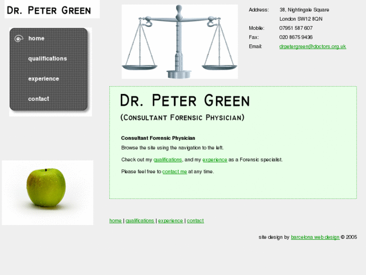 www.drpetergreen.com