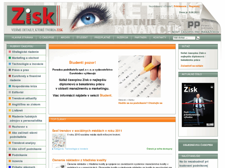 www.ezisk.sk