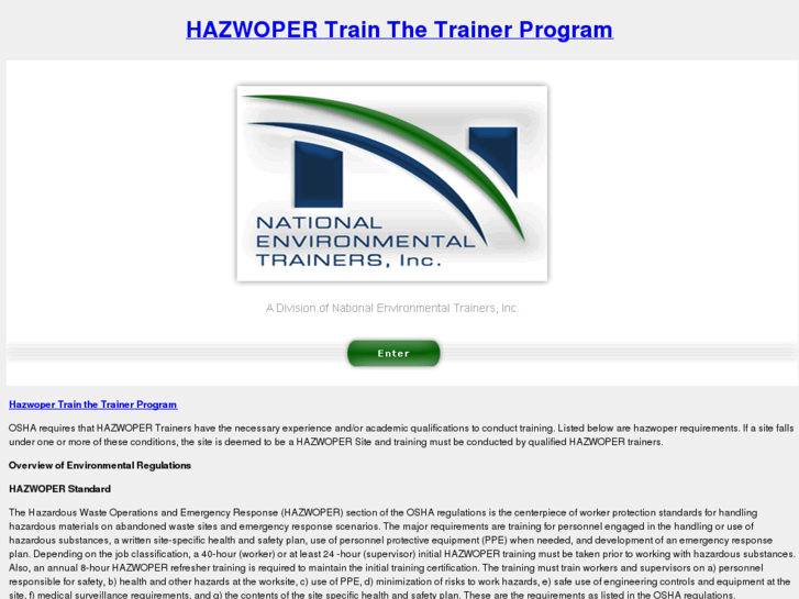 www.hazwopertrainthetrainer.com