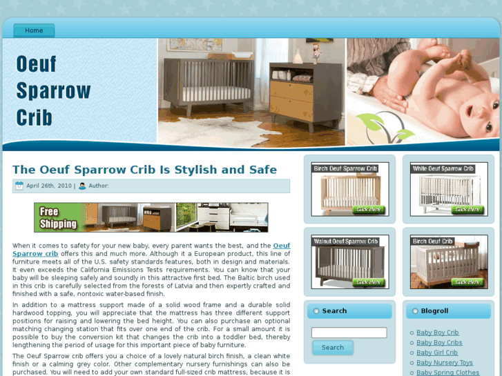 www.oeufsparrowcrib.com